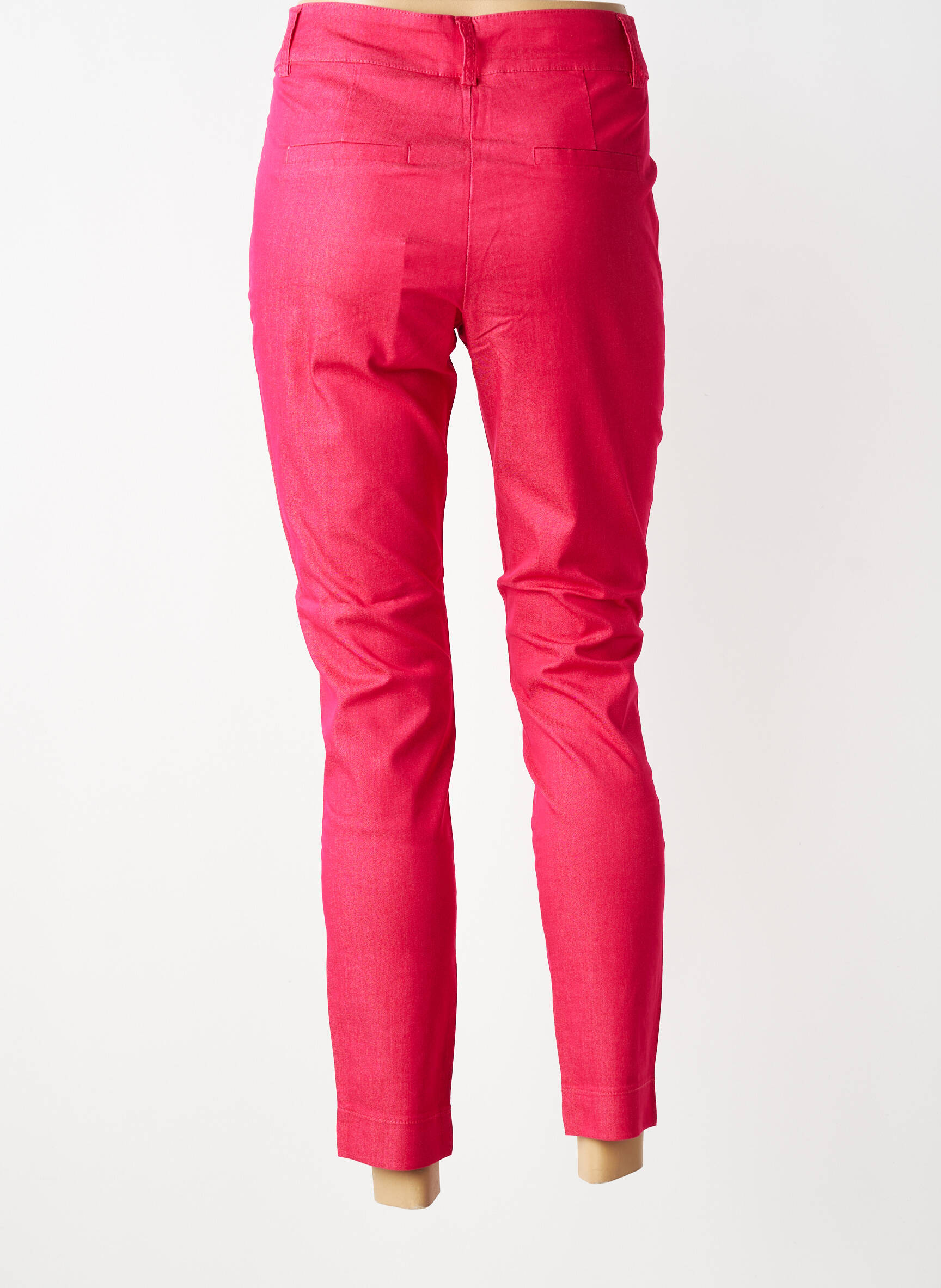 Pantalon slim elasticitate mărime normală roz KAFFE femeie
