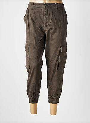 Pantalon cargo mărime normală mărime normală verde ONLY femeie