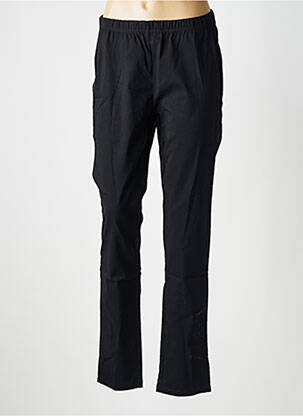 Pantalon drept elasticitate mărime normală negru ZHENZI femeie