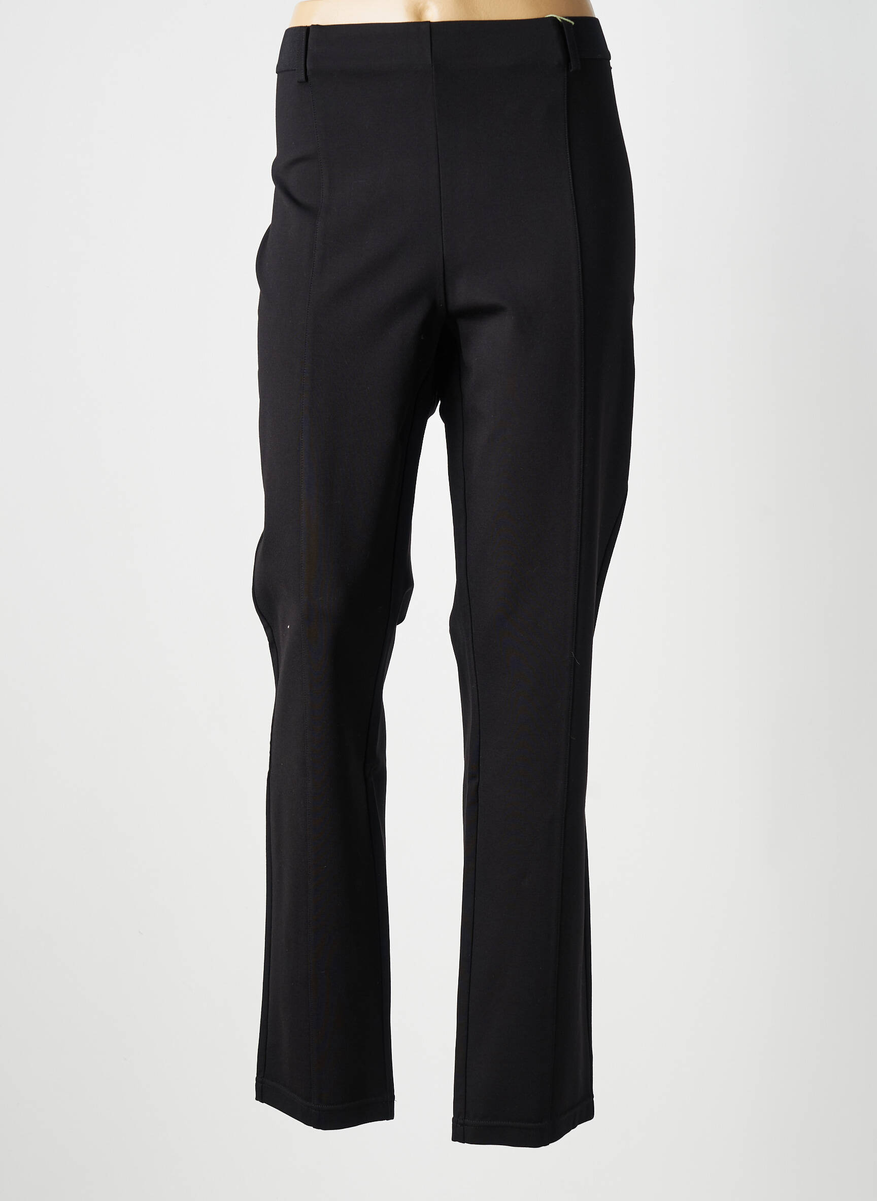 Pantalon drept elasticitate mărime normală negru DIANE LAURY femeie