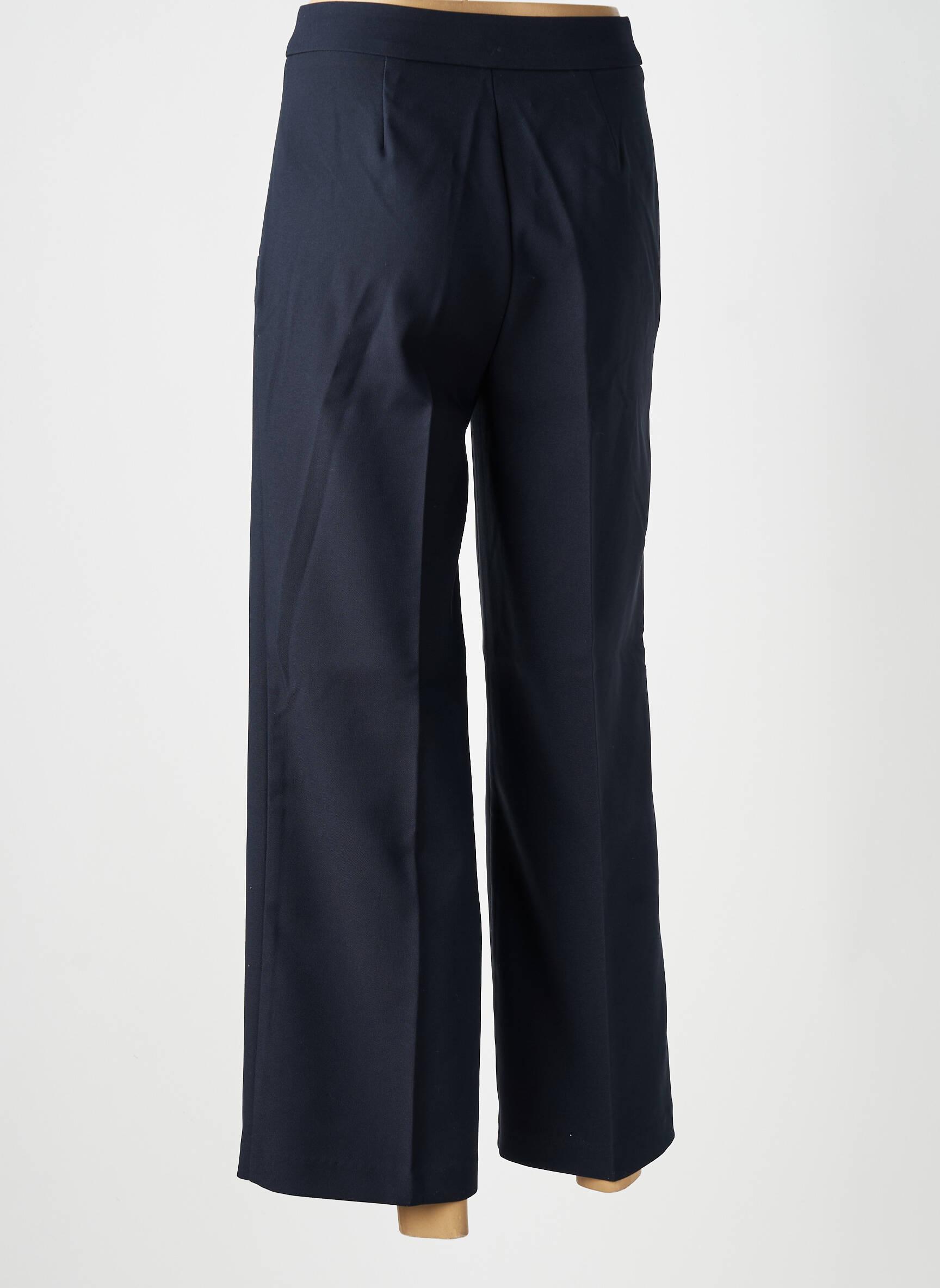 Pantalon 7/8 elasticitate mărime normală albastru C'EST BEAU LA VIE femeie