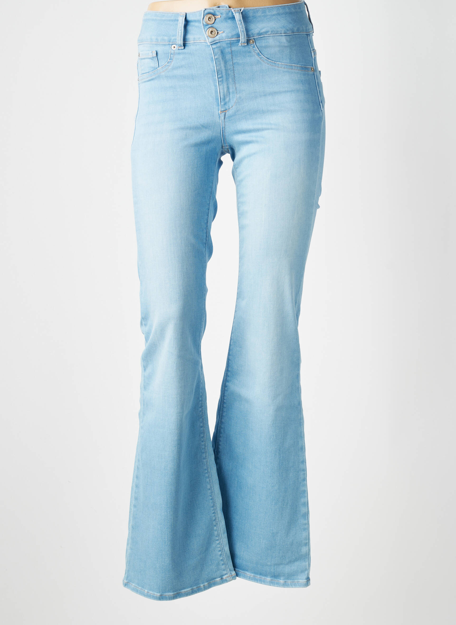 Blugi bootcut mărime normală mărime normală albastru ONE SIZE FILTS ALL femeie