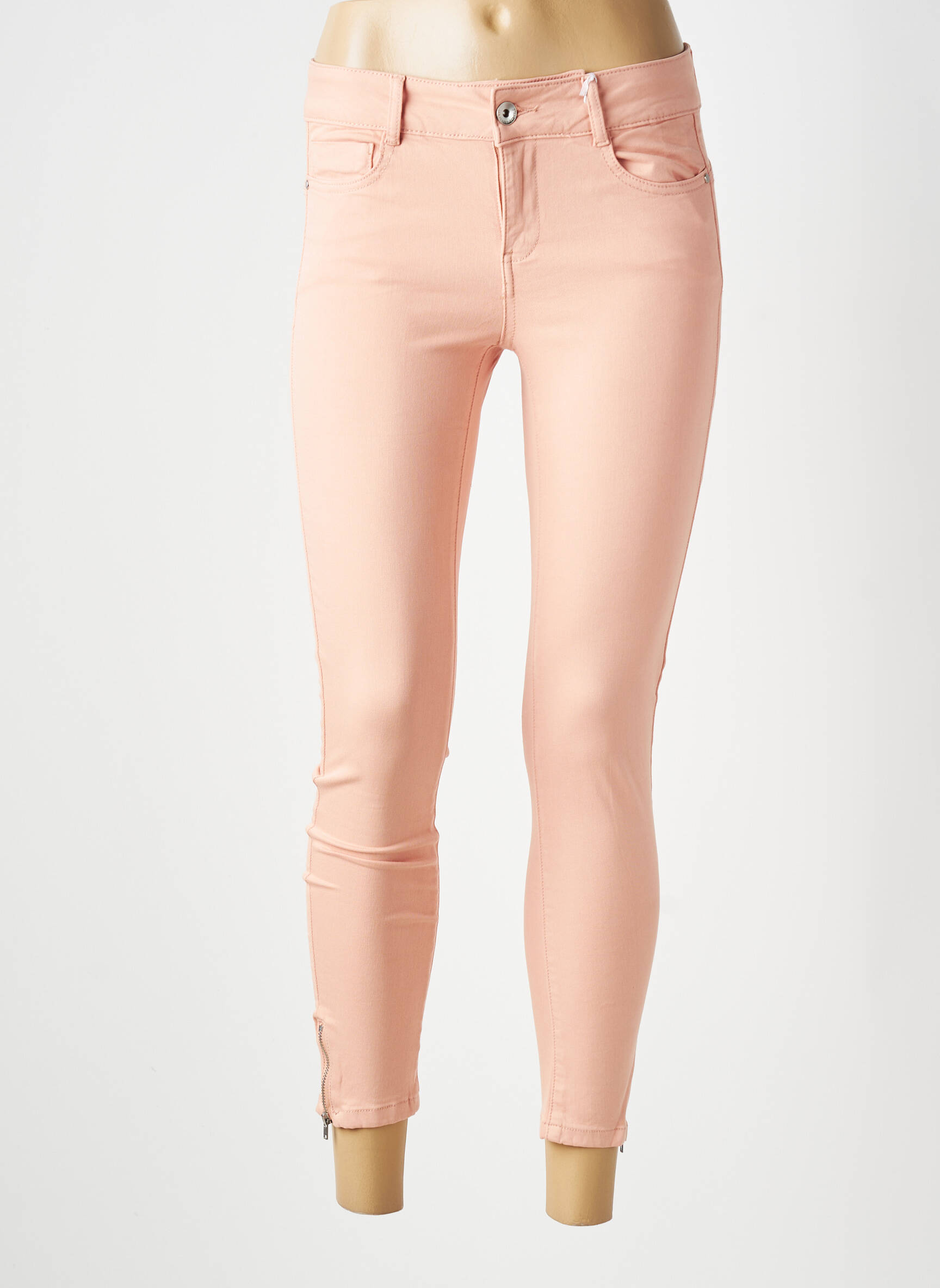 Blugi skinny mărime normală mărime normală roz LPB LES PETITES BOMBES  femeie