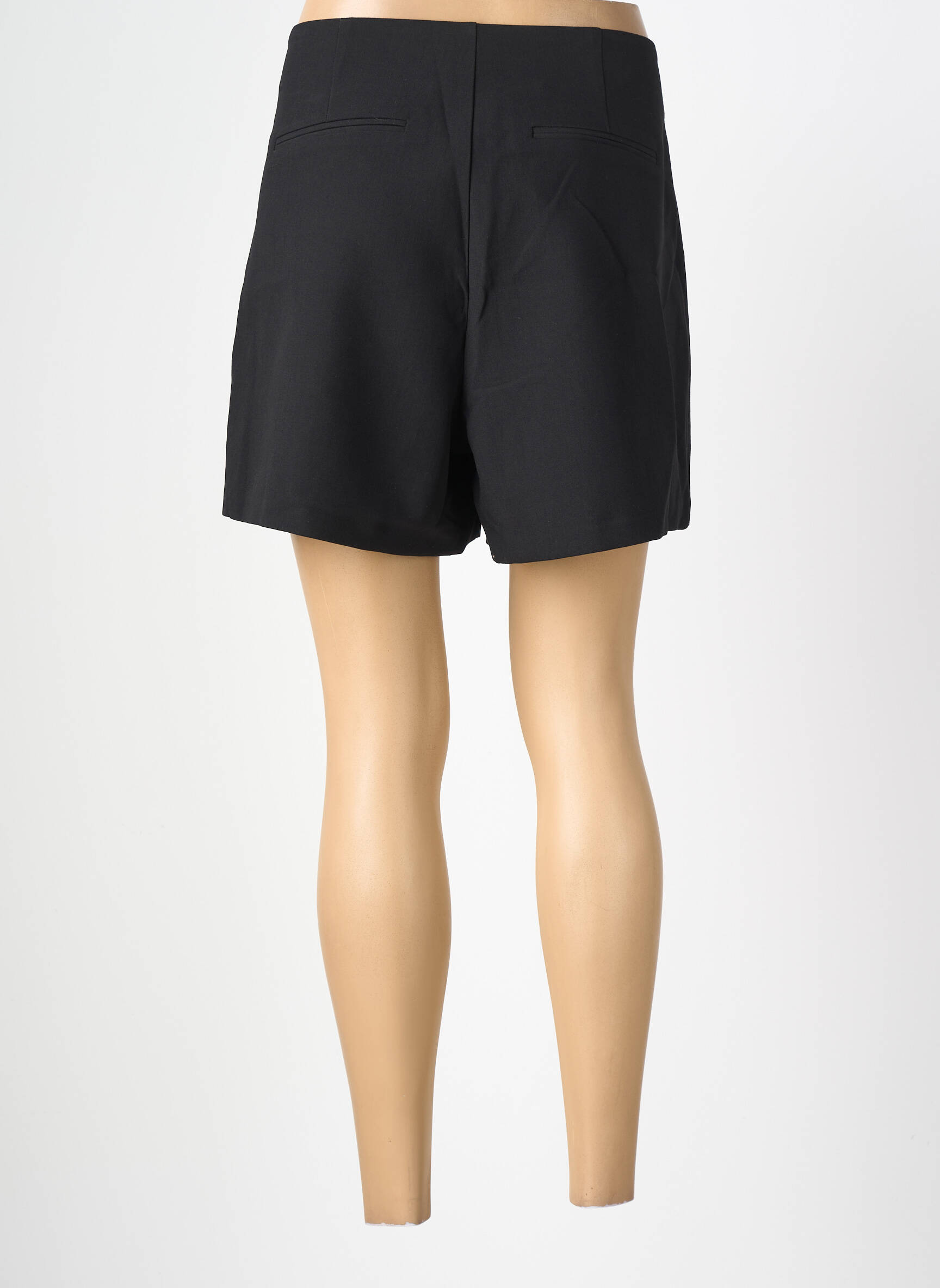 Fustă pantaloni scurți croială dreaptă negru TIFFOSI femeie