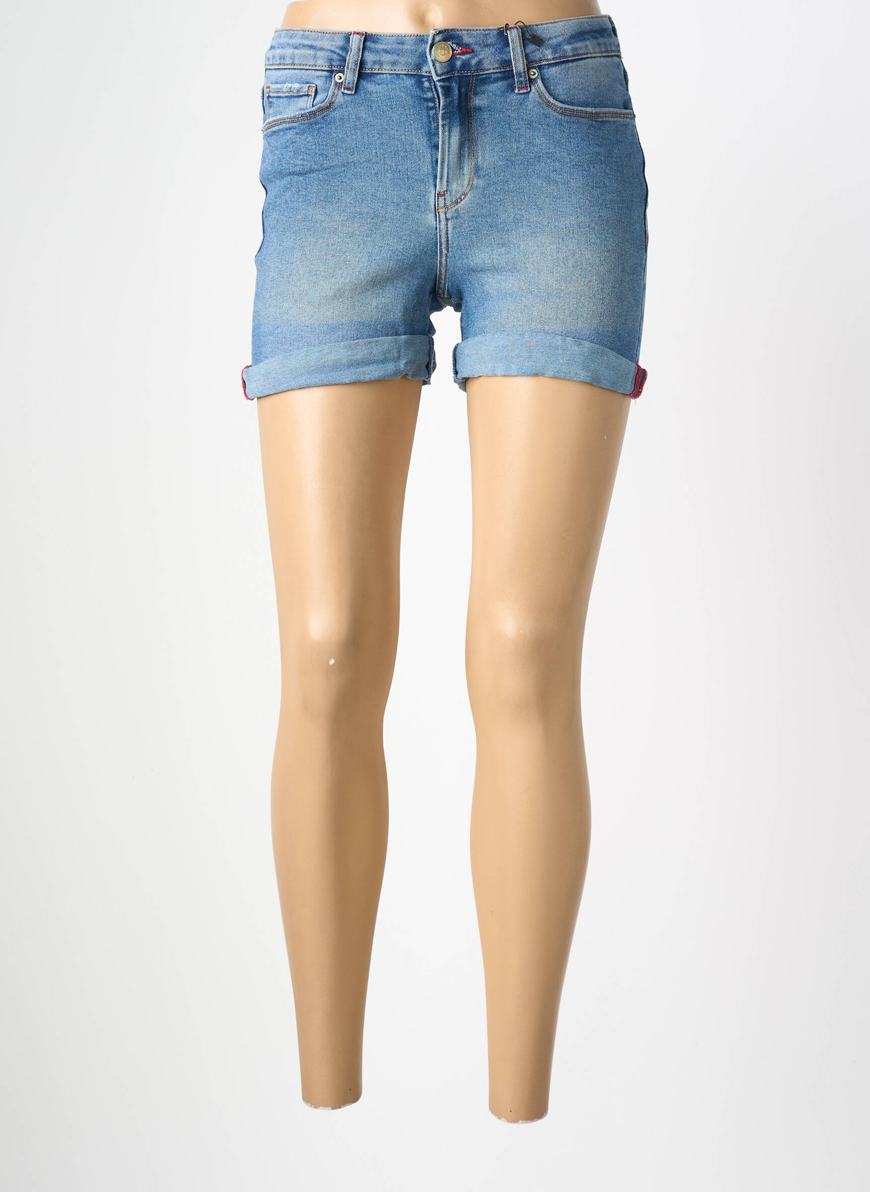 Șort țesătură denim mărime normală albastru TIFFOSI femeie
