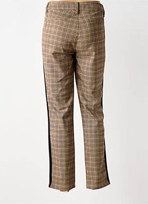 Pantalon 7/8 elasticitate mărime normală maro FREEMAN T.PORTER femeie