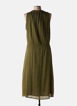 Rochie lungă fără mâneci fără mâneci verde FREEMAN T.PORTER femeie