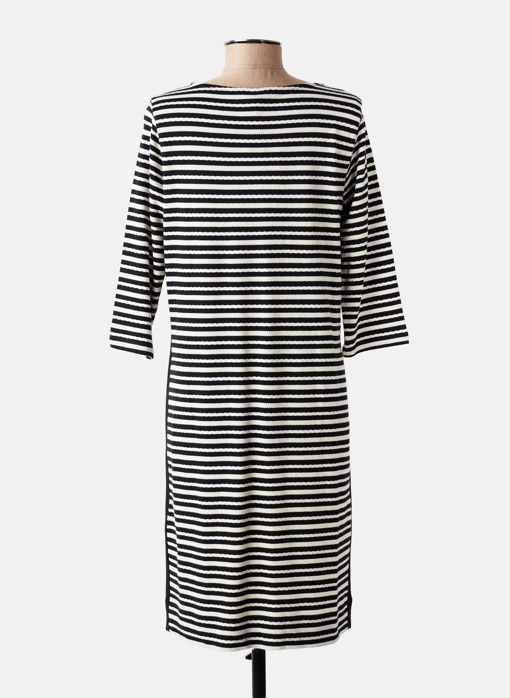 Rochie midi mâneci 3/4 mâneci 3/4 negru OLSEN femeie