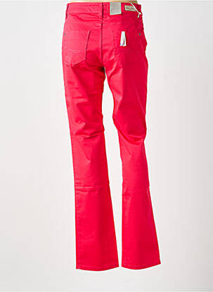 Pantalon slim țesătură poplin mărime normală roșu PIERRE CARDIN femeie