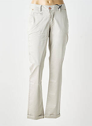 Pantalon chino elasticitate mărime normală gri FREEMAN T.PORTER femeie