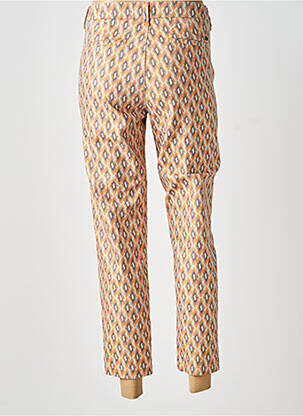 Pantalon 7/8 elasticitate mărime normală portocalie FREEMAN T.PORTER femeie