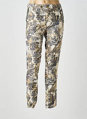 Pantalon drept elasticitate mărime normală verde FREEMAN T.PORTER femeie
