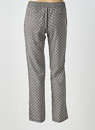 Pantalon slim talie elastică mărime normală gri OLSEN femeie