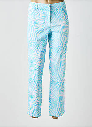 Pantalon 7/8 elasticitate mărime normală albastru OLSEN femeie