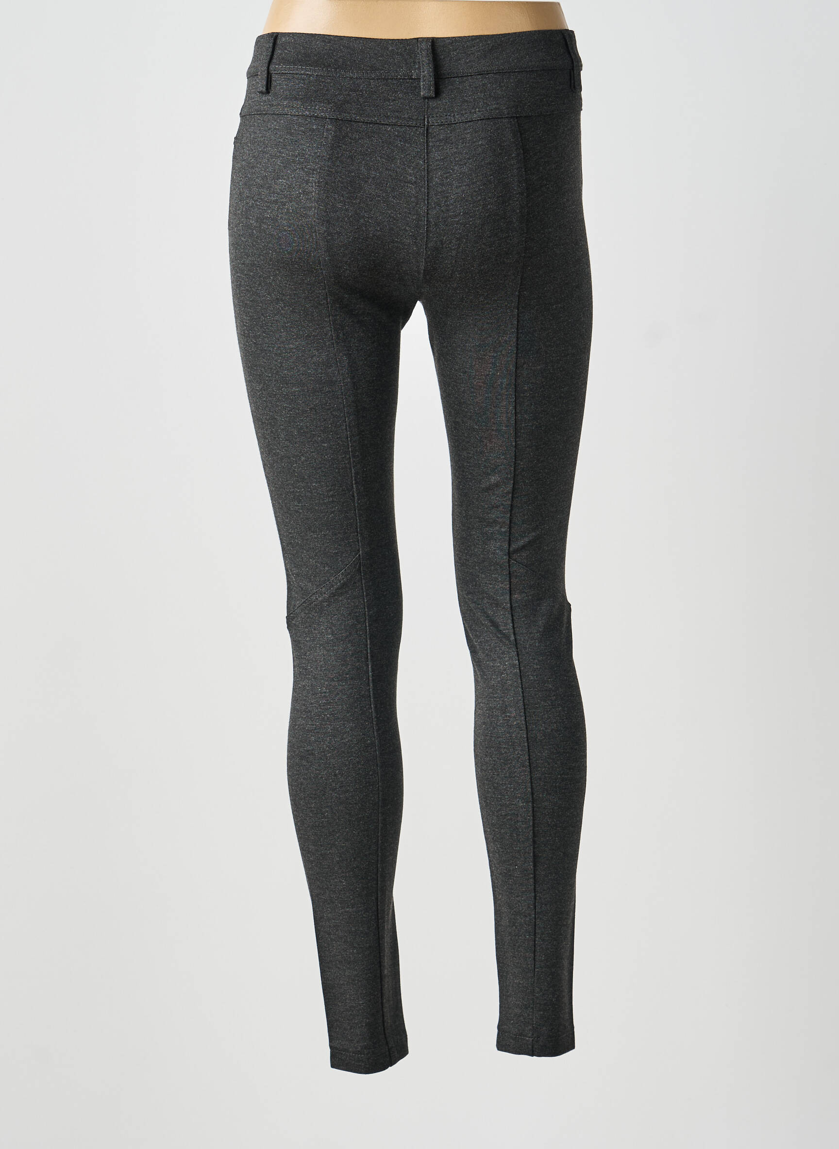 Pantalon slim conic mărime normală gri OLSEN femeie