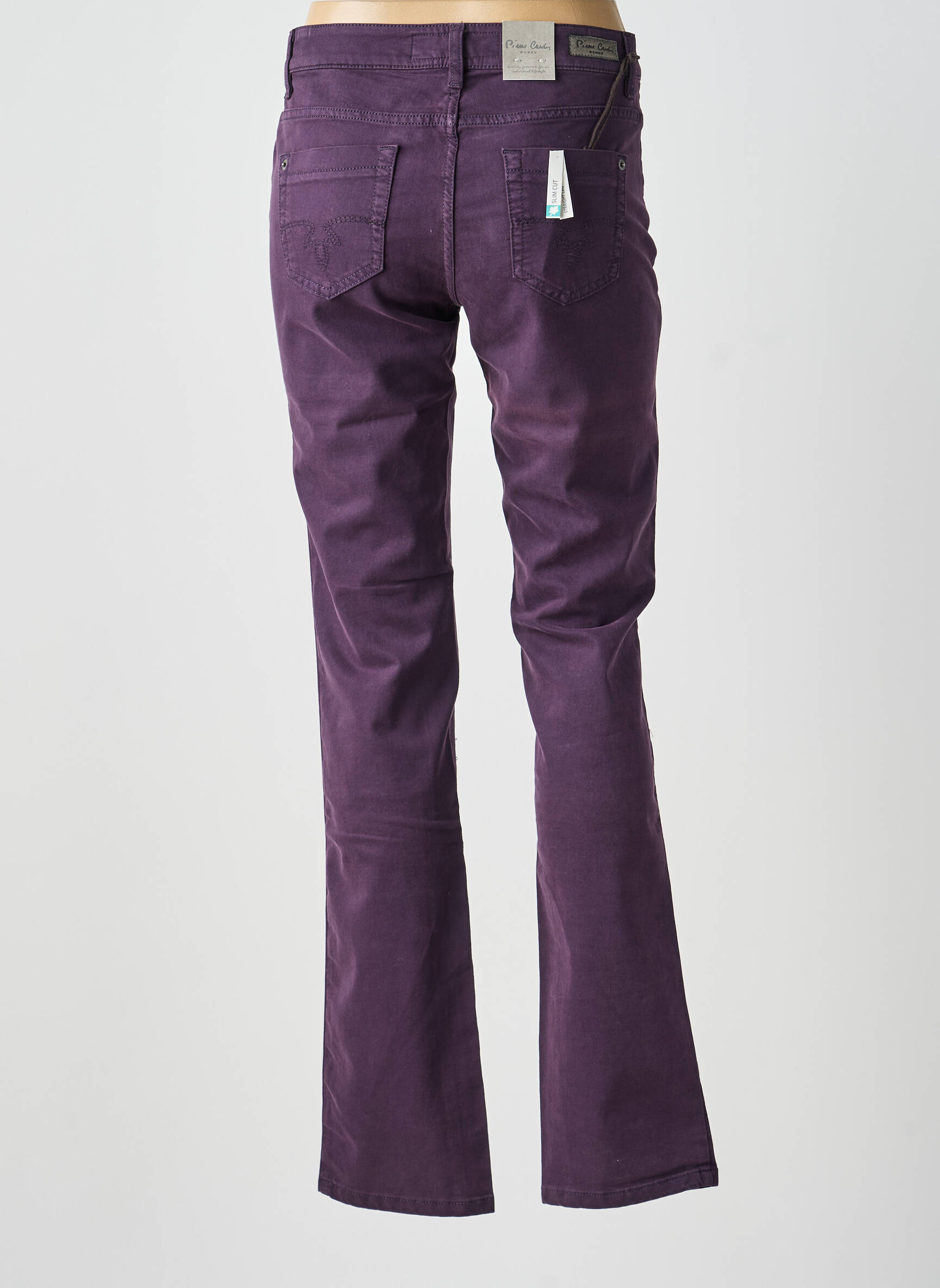 Pantalon slim mărime normală mărime normală violet PIERRE CARDIN femeie