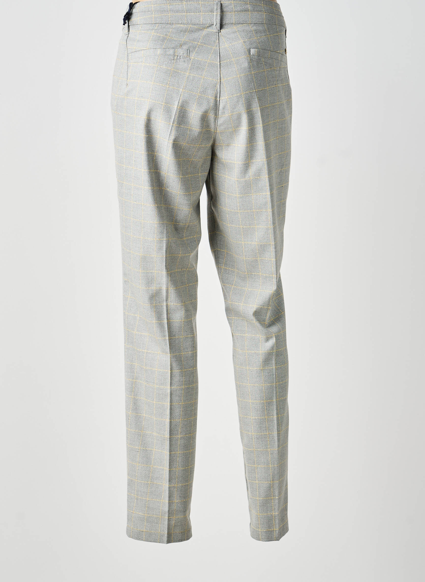 Pantalon slim mărime normală mărime normală gri FREEMAN T.PORTER femeie