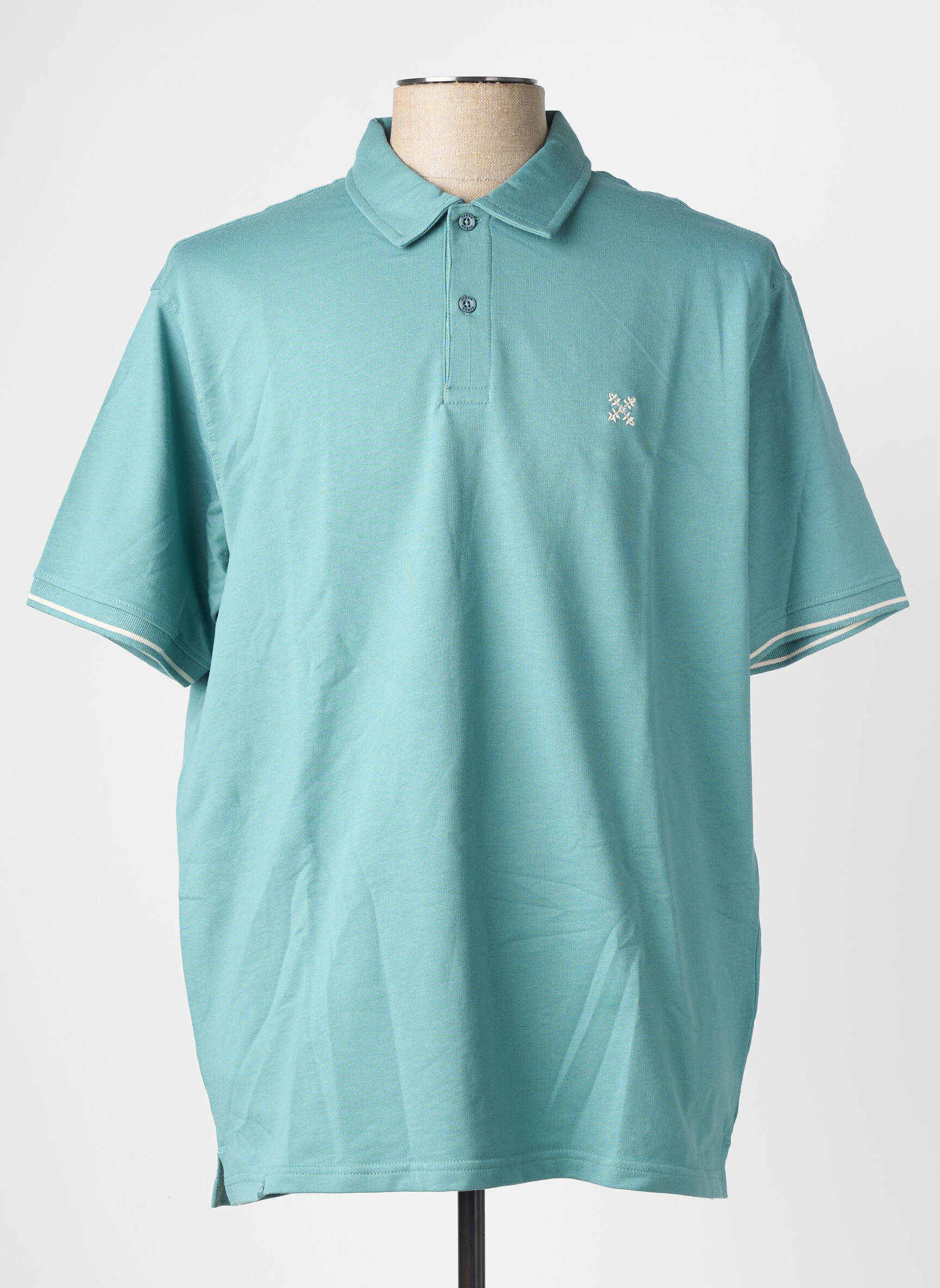 Polo țesătură jersey mâneci scurte verde OXBOW bărbat