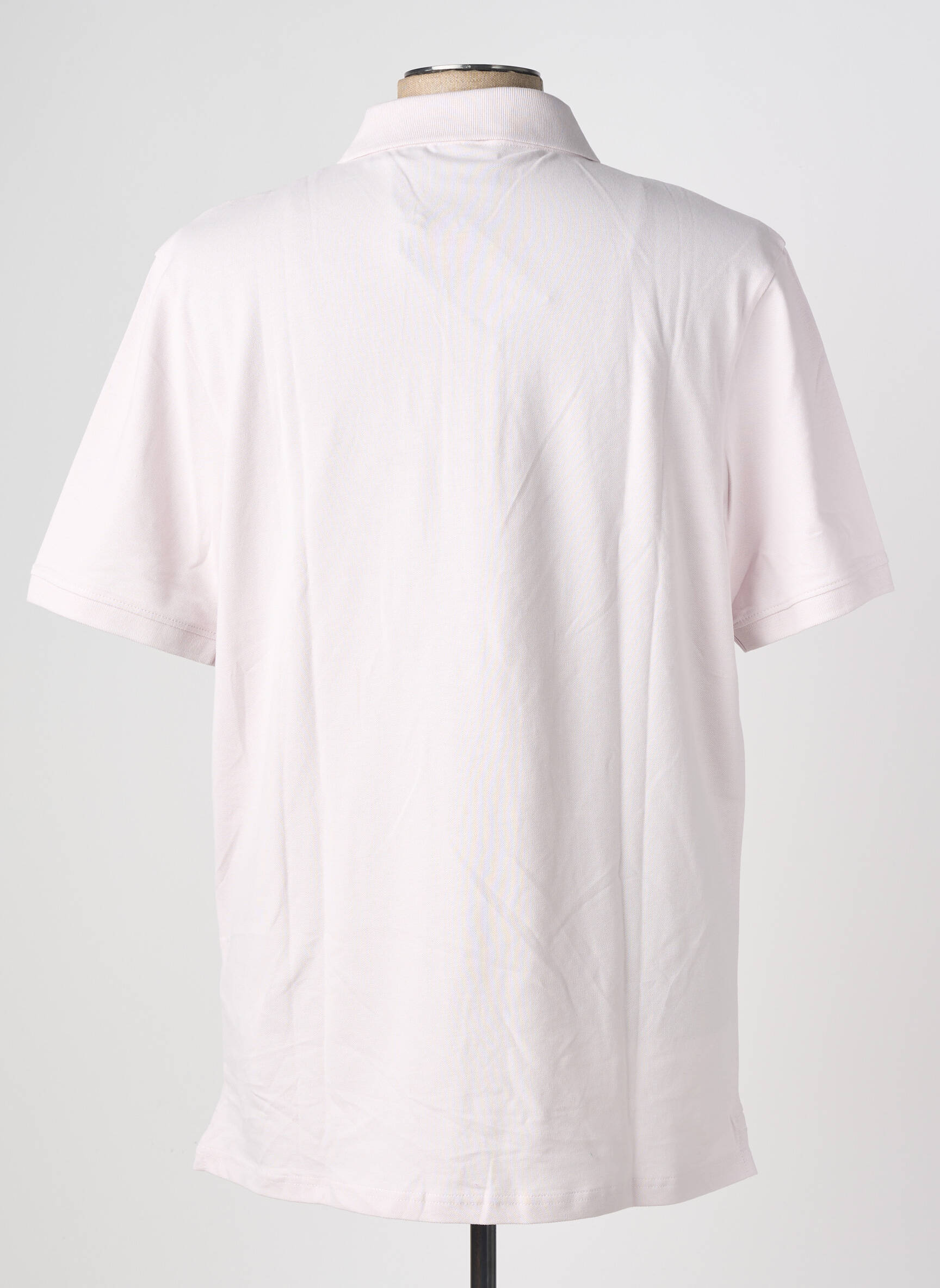 Polo elasticitate mâneci scurte roz LYLE & SCOTT bărbat