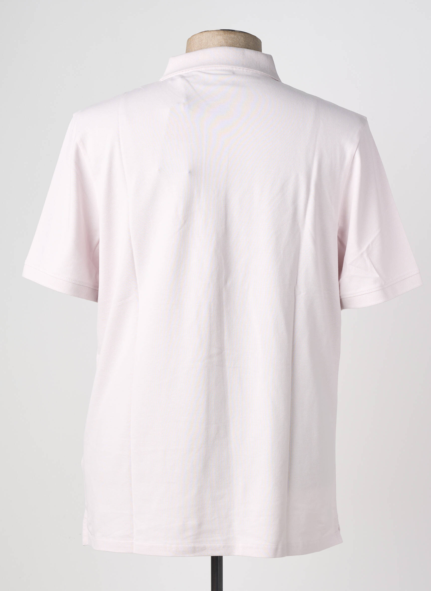 Polo elasticitate mâneci scurte roz LYLE & SCOTT bărbat