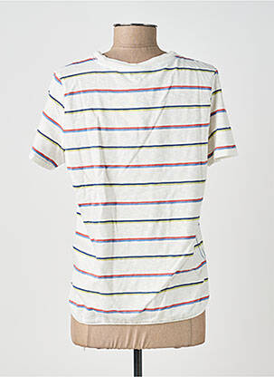 Tricou croială dreaptă mâneci scurte alb WHITE STUFF femeie