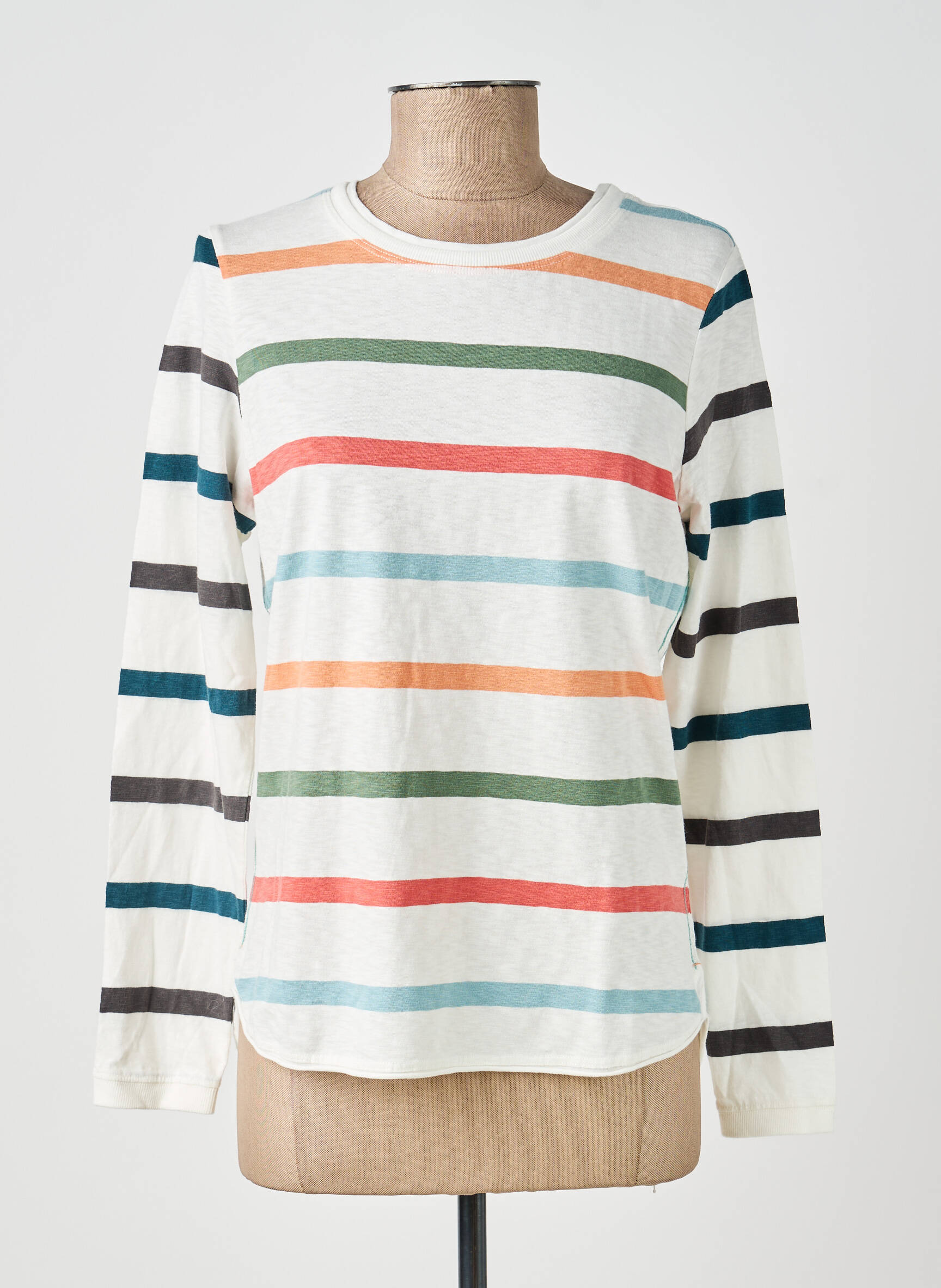 Tricou mâneci lungi mâneci lungi albastru WHITE STUFF femeie