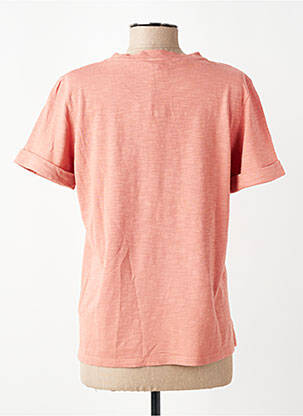 Tricou croială dreaptă mâneci scurte portocalie WHITE STUFF femeie