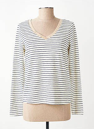 Tricou mâneci lungi mâneci lungi bej MOLLY BRACKEN femeie