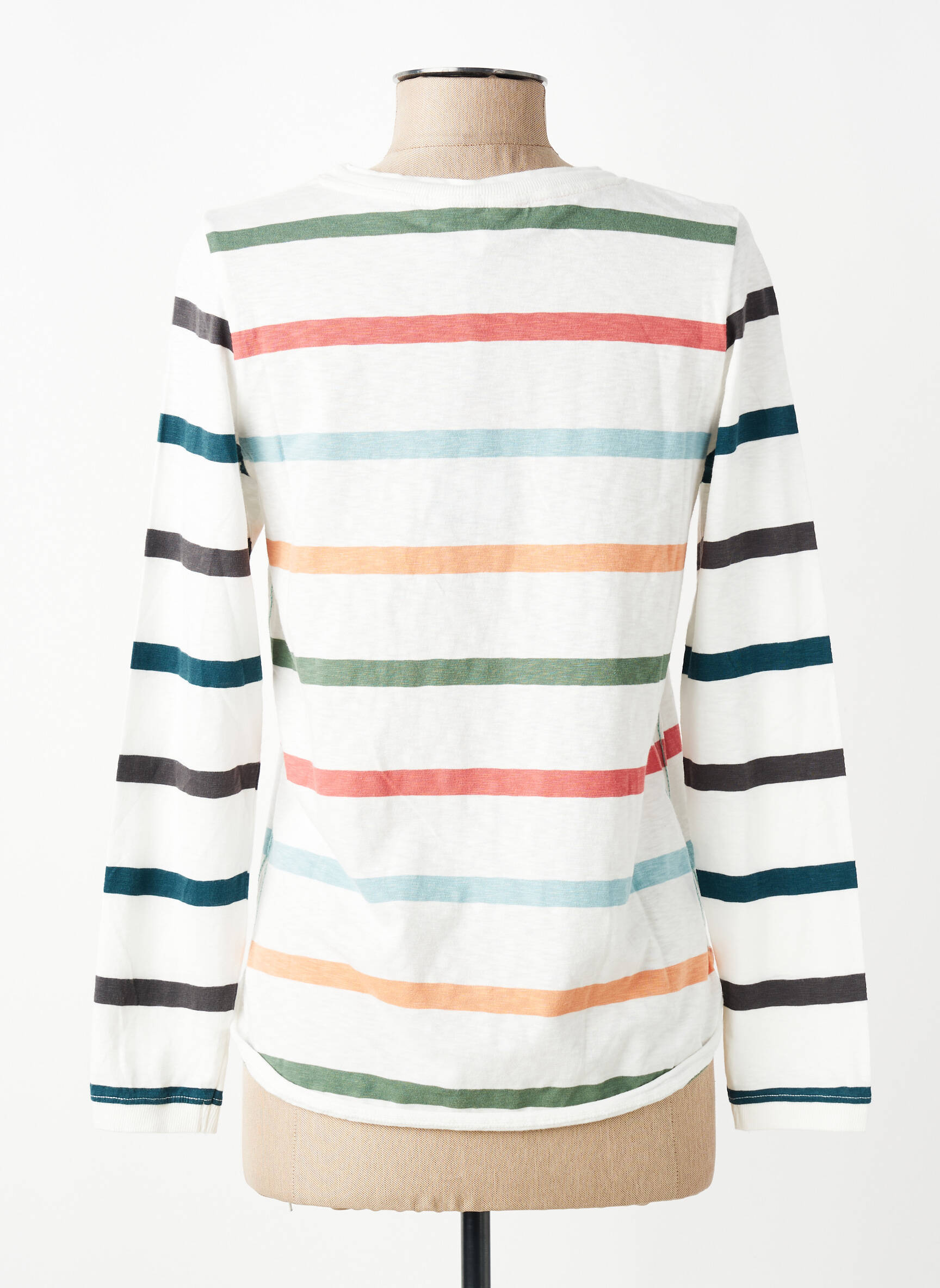 Tricou mâneci lungi mâneci lungi alb WHITE STUFF femeie