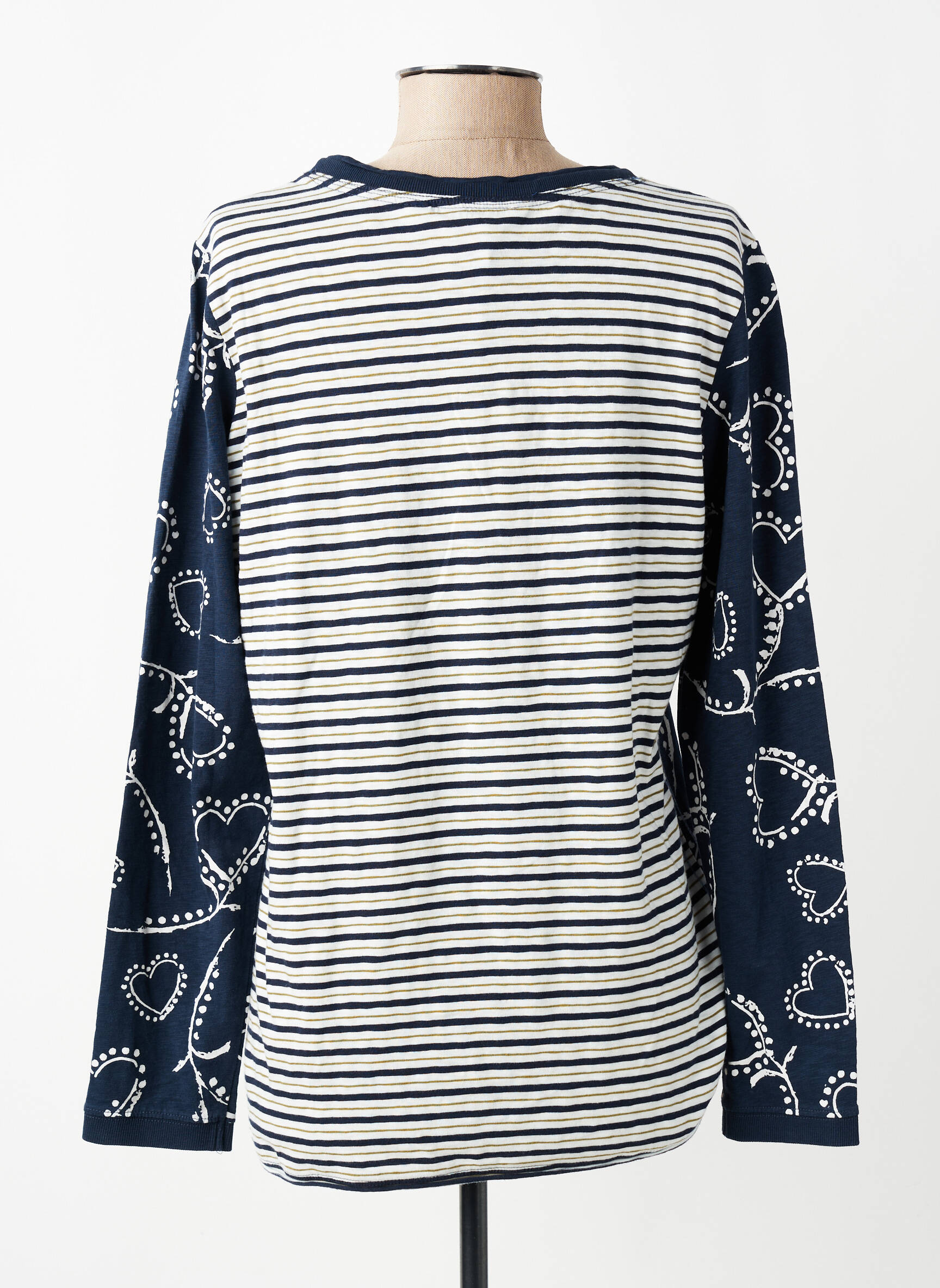 Tricou mâneci lungi mâneci lungi albastru WHITE STUFF femeie