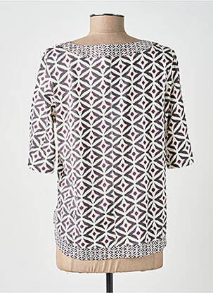 Tricou croială dreaptă mâneci scurte bej WHITE STUFF femeie