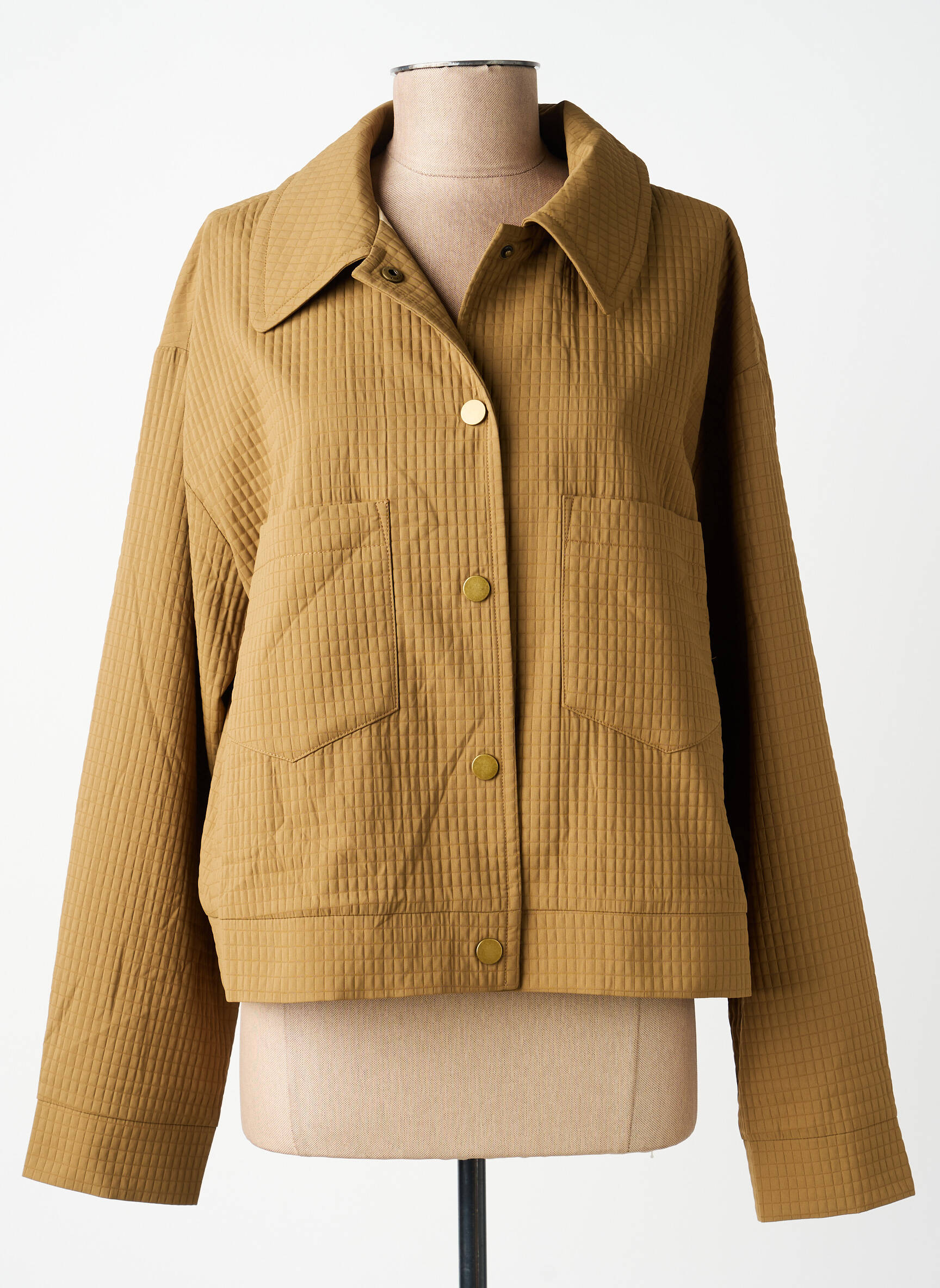 Jachete casual buzunare verde MOLLY BRACKEN femeie