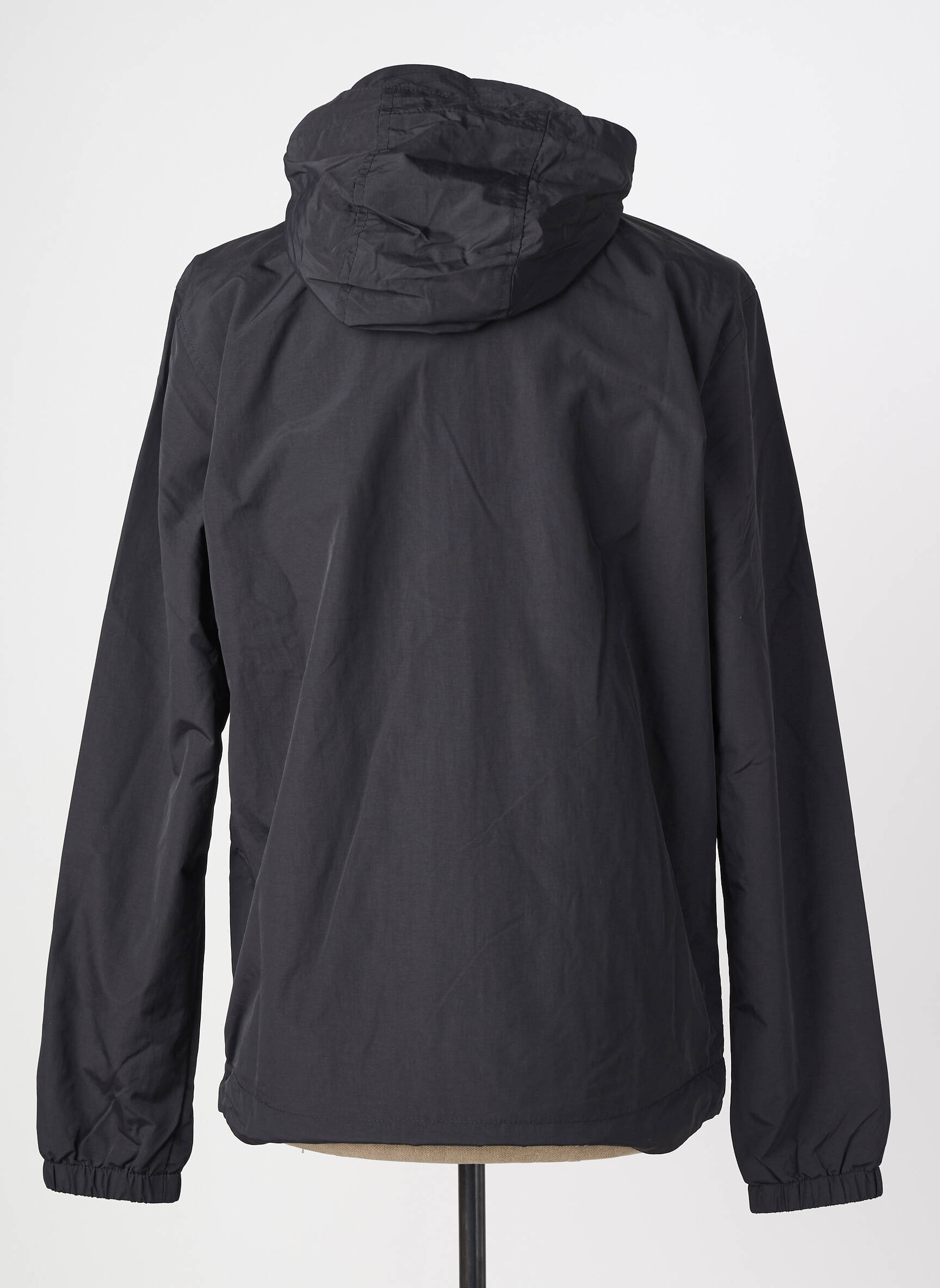 Jachetă vânt strânsă pe partea de jos cu glugă negru LYLE & SCOTT bărbat