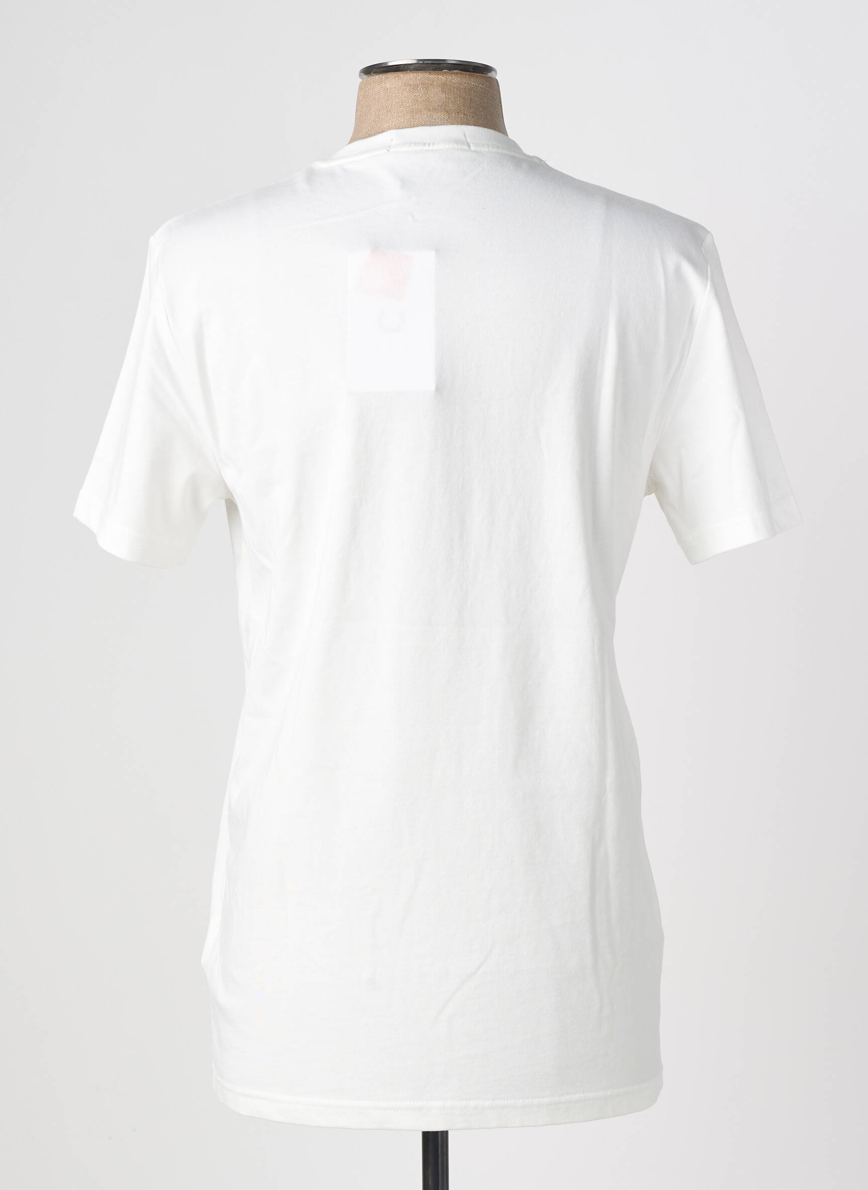 Tricou elasticitate mâneci scurte alb FRED PERRY bărbat