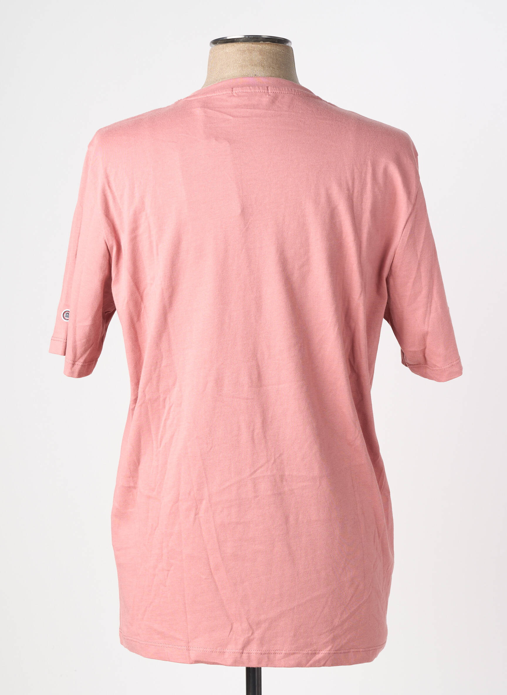 Tricou elasticitate mâneci scurte roz SERGE BLANCO bărbat