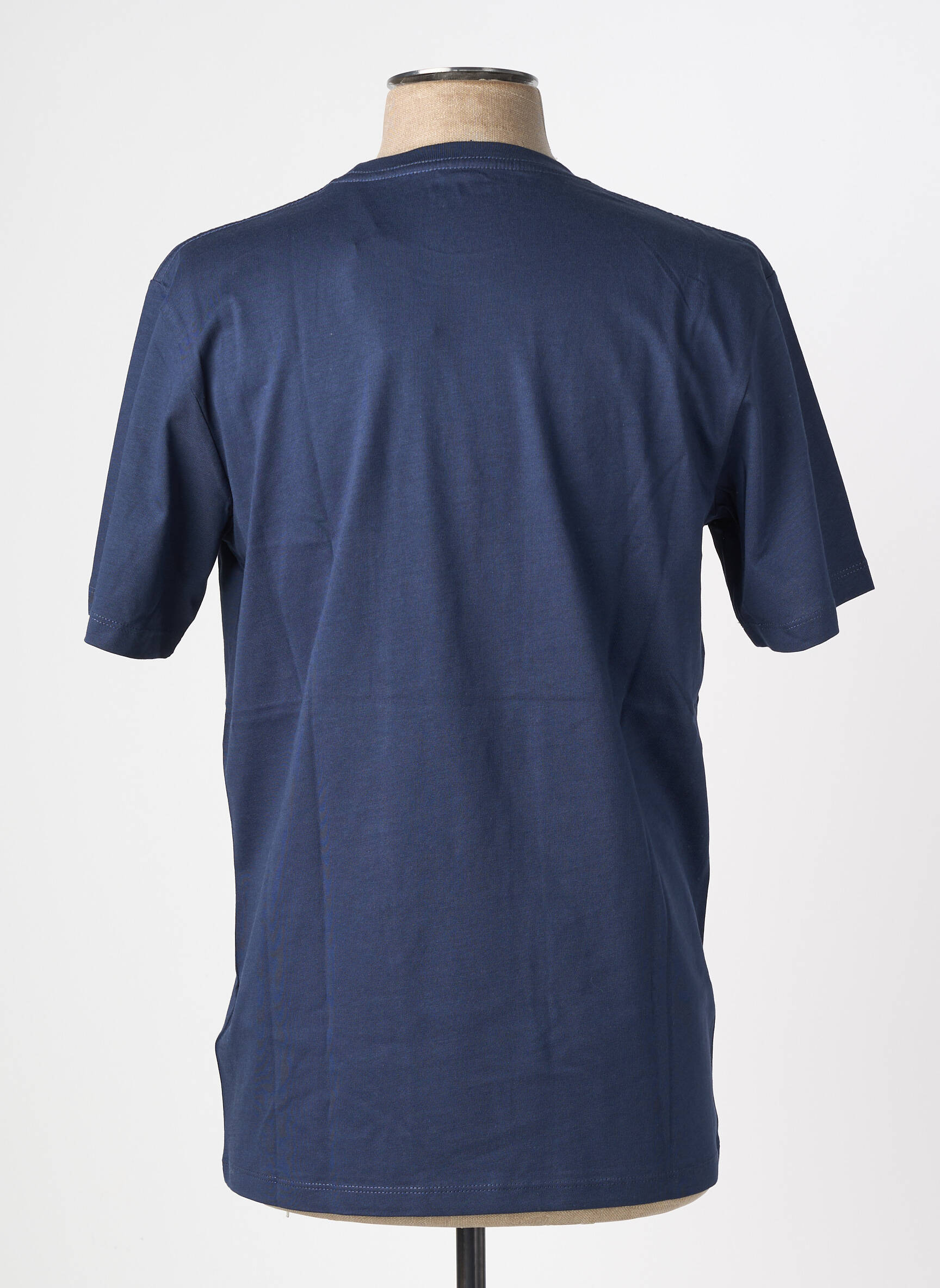 Tricou elasticitate mâneci scurte albastru WRANGLER bărbat