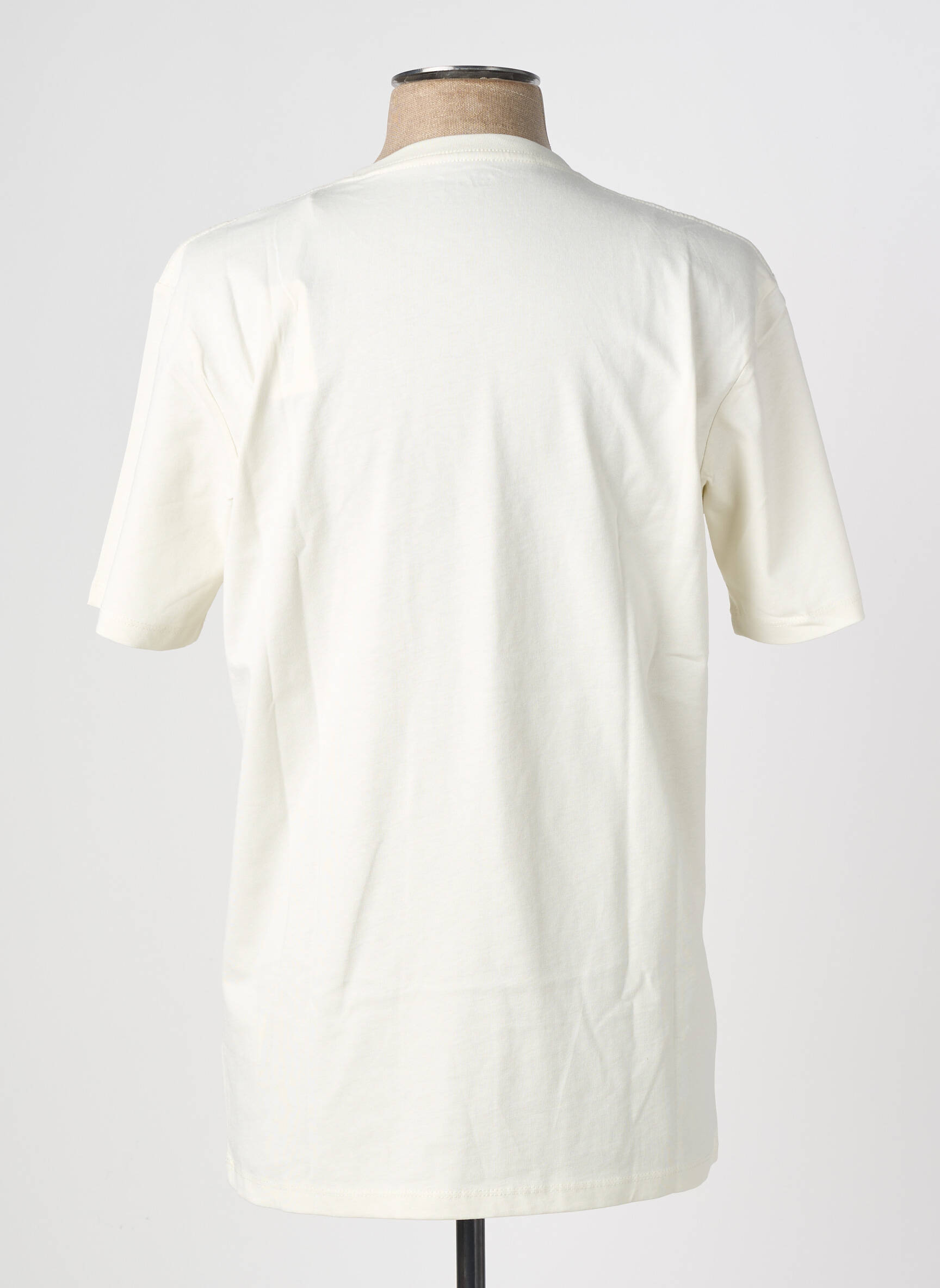 Tricou elasticitate mâneci scurte alb WRANGLER bărbat