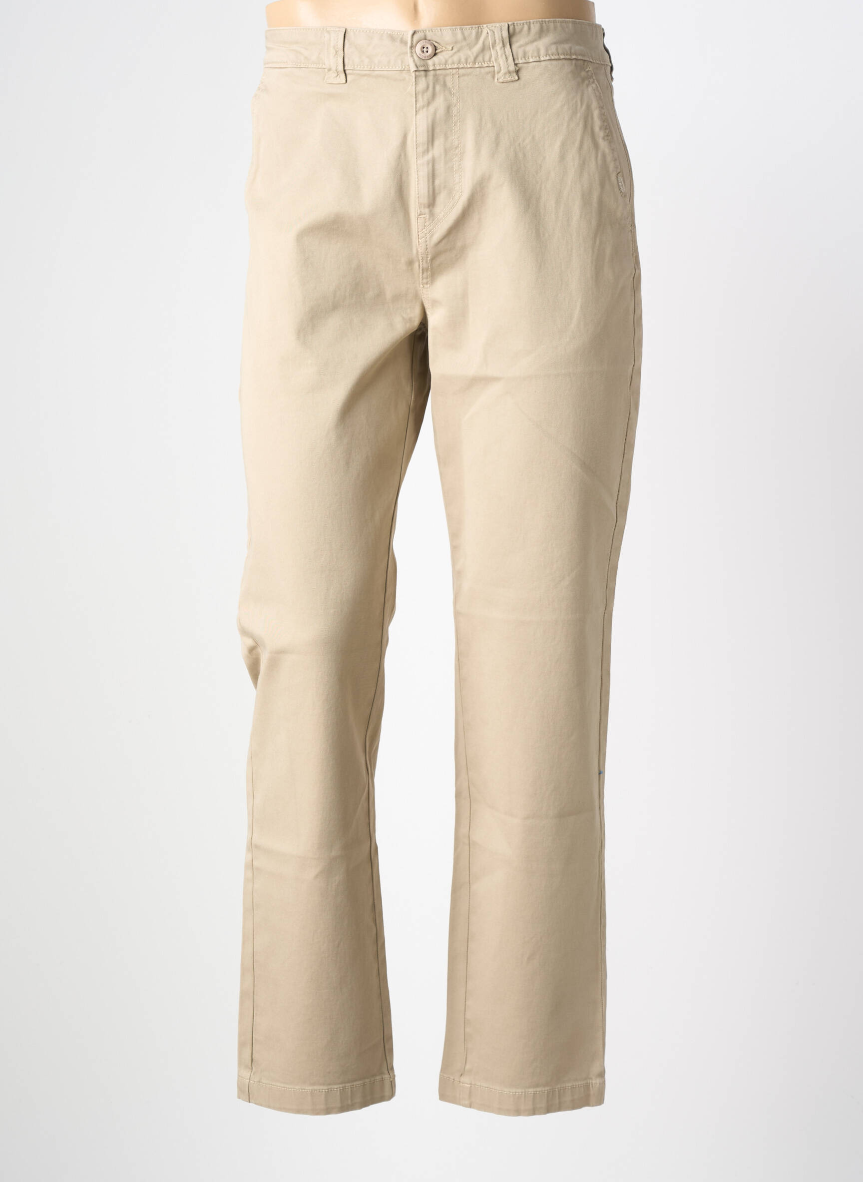 Pantalon chino elasticitate mărime normală bej OXBOW bărbat