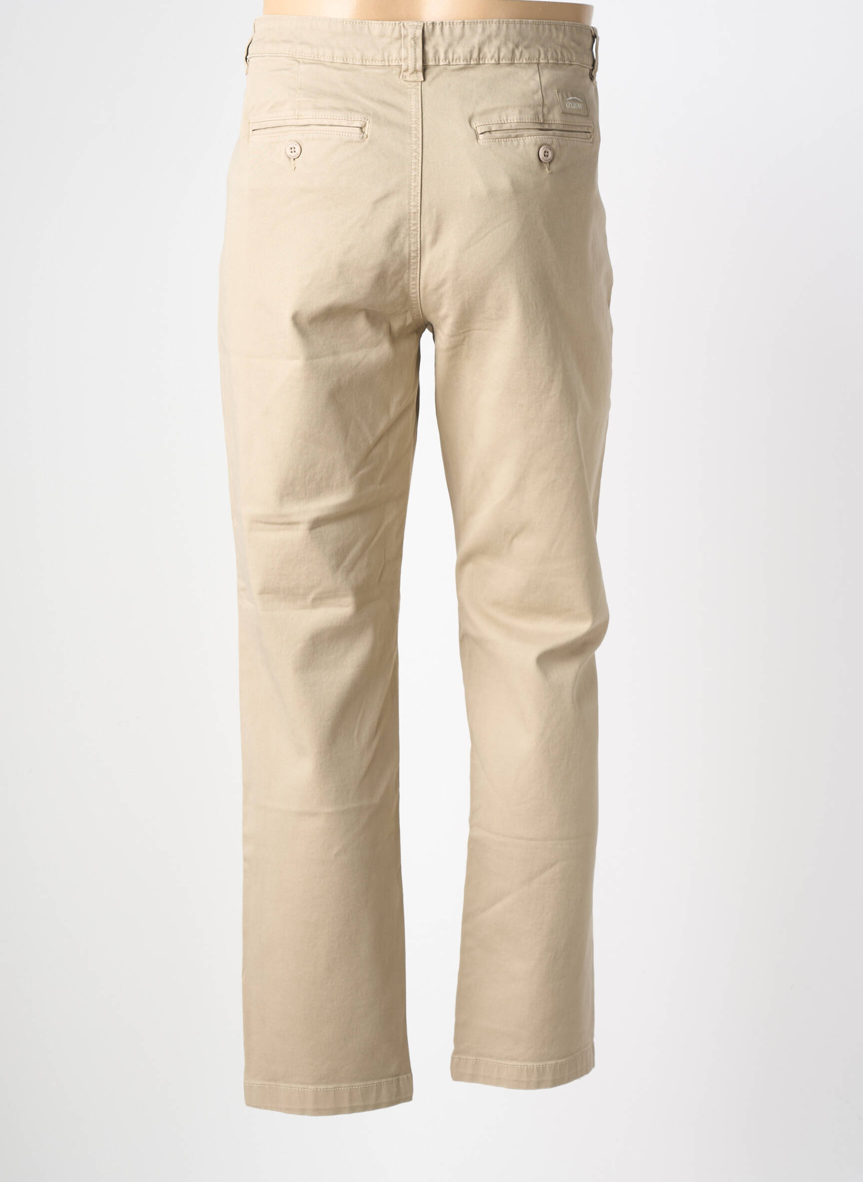 Pantalon chino elasticitate mărime normală bej OXBOW bărbat