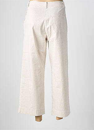 Pantalon drept elasticitate mărime normală bej PAKO LITTO femeie