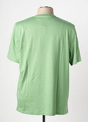 Tricou broderie mâneci scurte verde LYLE & SCOTT bărbat
