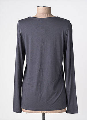 Tricou mâneci lungi mâneci lungi gri BARBARA LEBEK femeie