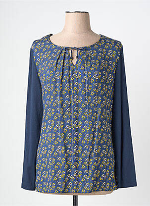 Tricou mâneci lungi mâneci lungi albastru BARBARA LEBEK femeie