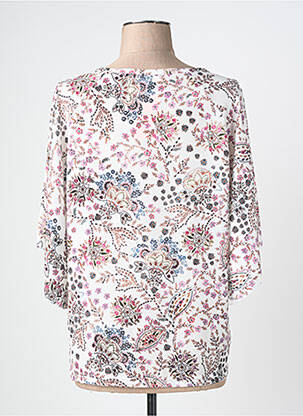 Bluză imprimeu floral mâneci scurte alb THE STYLE femeie