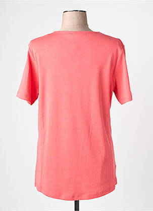 Tricou elasticitate mâneci scurte roz BAGORAZ femeie