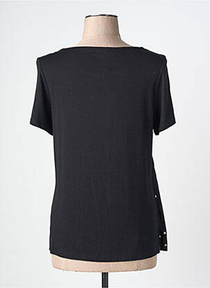 Tricou serigrafie mâneci scurte negru NURIA VILARDAGA femeie