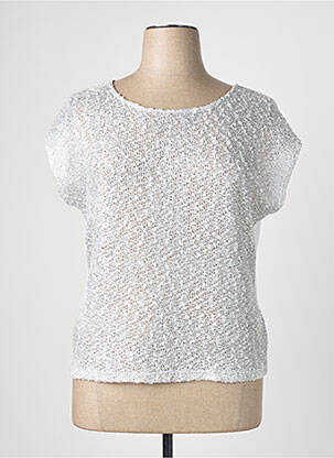 Top mâneci scurte mâneci scurte gri SUNWEAR femeie