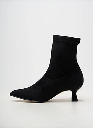 Botine/ghete vârf ascuțit toc de 4 la 6 cm negru PEDRO MIRALLES femeie