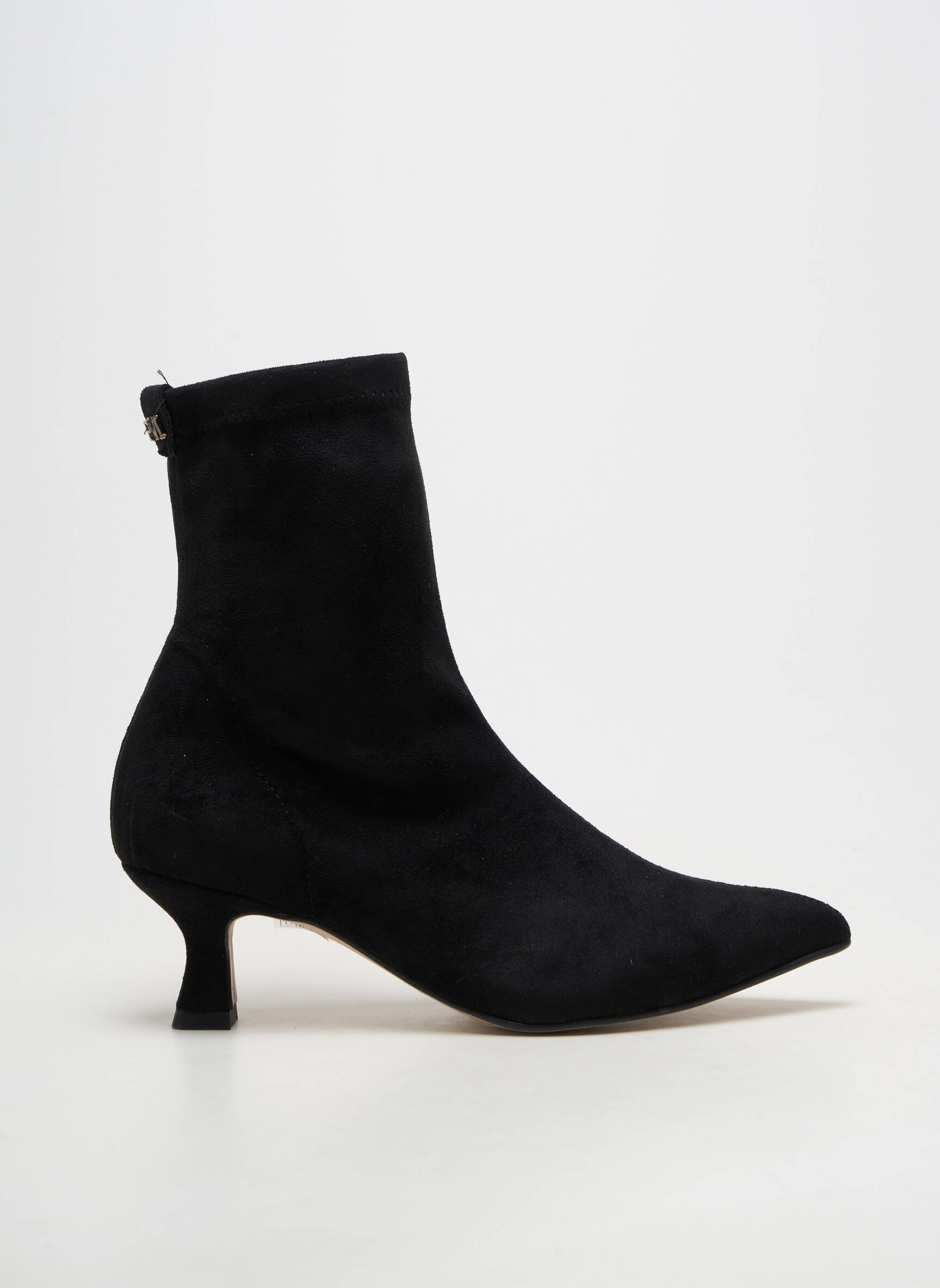 Botine/ghete vârf ascuțit toc de 4 la 6 cm negru PEDRO MIRALLES femeie