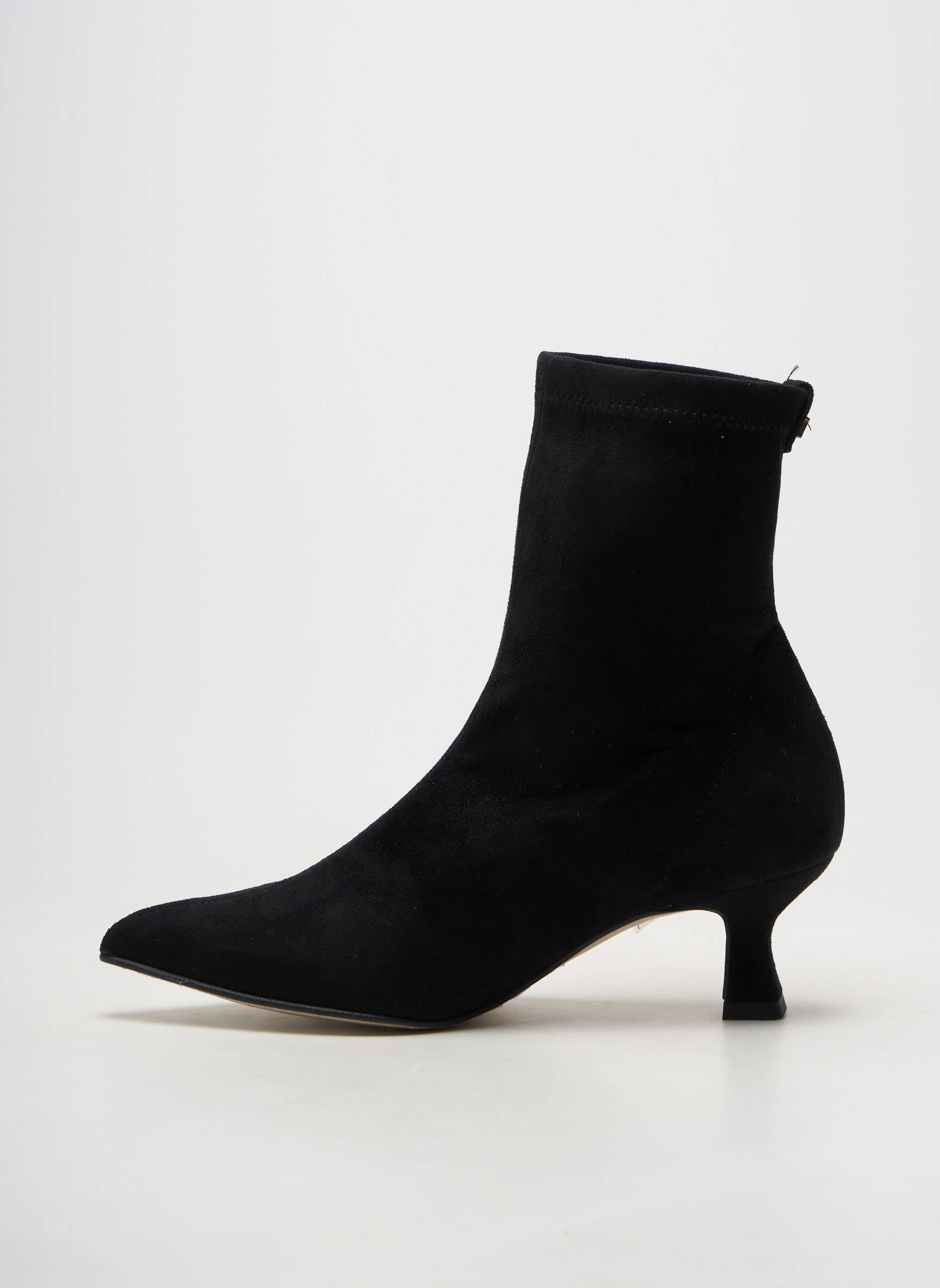 Botine/ghete vârf ascuțit toc de 4 la 6 cm negru PEDRO MIRALLES femeie